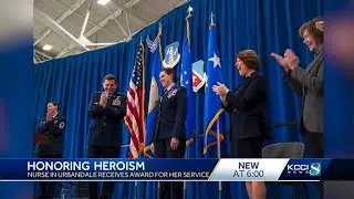 Urbandale nurse honored with Distinguished Flying Cross