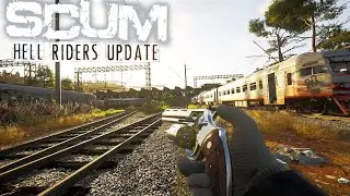 Scum UPDATE 0.6 - All The New Locations - Train Yard, Race Track And New Town