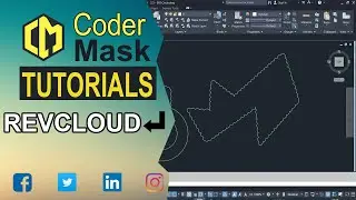 AutoCAD Tutorial [Part 13] - Revision Cloud | How to use REVCLOUD | Hindi