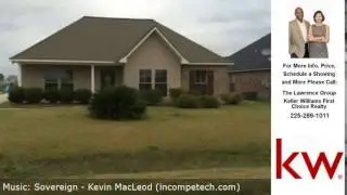 119 Homerun Parkway, Plattenville, LA Presented by The Lawrence Group.