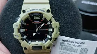 casio saat ayarlama HDC-700 How to set time CASIO HDC-700