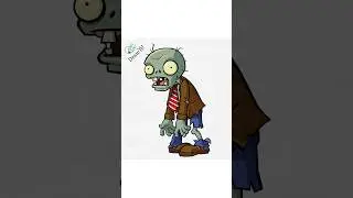 🧟 Drawing Plants vs. Zombies #3... #shorts #games #plantsvszombies