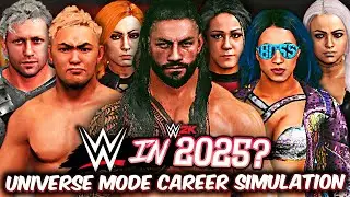 I Simulated Five Years Into WWE's Future and This Happened... (WWE 2K Universe Mode PS5)