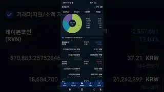 241229/아무것도 안하고 있음...#ravencoin #비트코인 #코인 #driftcoin #btc #gascoin