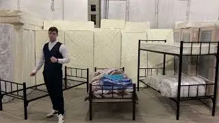 Кровати одноярусные и двухъярусные Прораб от производителя Sclad.ru