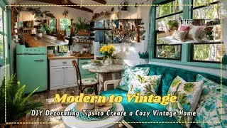 Vintage Home Makeover Ideas: How to Add Timeless Charm to a Modern House
