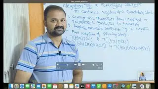 Negation Of a Quantified Statement in Discrete Mathematics || 3 Examples || Predicate logic