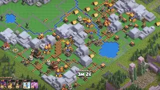 Easy 2-shot on blueprint dragon cliff😳🔥 ||Clash of Clans ||