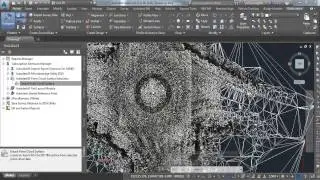 AutoCAD Civil 3D 2015 Point Cloud Surface Extraction
