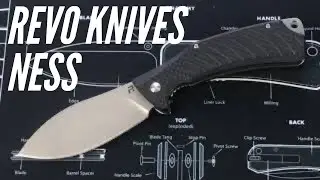 Revo Knives Ness Tabletop Knife Review: Nessmuck Style | An Everyday Carry Choice for ETV