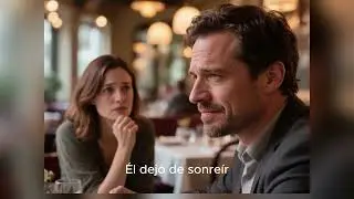 Por fin lo encontró en un Restaurante