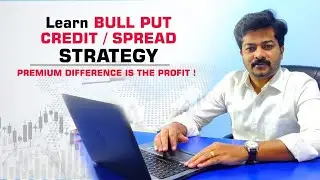 Learn Bull Put Credit/Spread Strategy , Premium Difference is the Profit ! #Bullputspreadstrategy