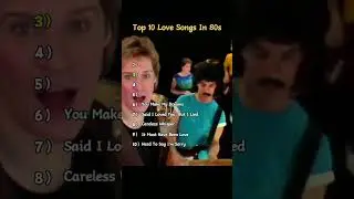 #TOP 10 Love Songs in 80s🎵〽️🎶