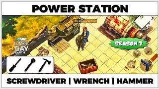 LDOE power station SCREWDRIVER WRENCH AND HAMMER
