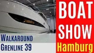2018 Boat Show Hamburg Greenline 39 Walkaround Luxury Motor Yacht - Bootsmesse