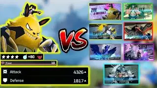 Max Upgraded Zoe & Grizzbolt VS All Tower Bosses | PALWORLD