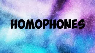 Homophones explanation| easy| in hindi| with examples