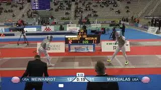 2023 134 T08 04 M F Individual Torino ITA GP RED MASSIALAS USA vs MEINHARDT USA