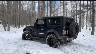 Manali snow offroading | sissu manali thar 2020 || New thar snow off-roading
