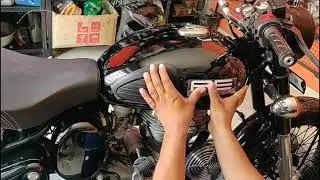 Royal Enfield classic 350 |  paint Job |Bike Modifications | Bullet tower sikar