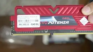 Unboxing RAM Geil Evo Potenza 8GB