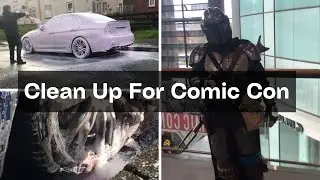 BMW f30 | Freshening up for Comic Con EK, East Kilbride | Autobrite - Jelly Bean snow foam