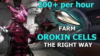 Ultimate Gabii Orokin Cell Farm: 200+ Cells in 1 Hour with Khora (Steel Path)