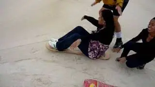 Sandboarding in Perth Aussie!