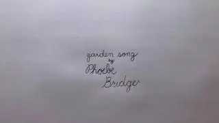 Garden Song-Phoebe Bridgers Hand Drawn Animated Music Video