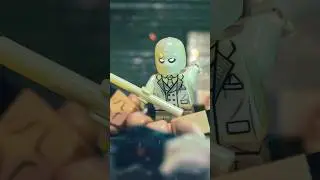 Moon Knight l mr knight lego like photography marvel minifigure #shorts  #moonknight  #marvel