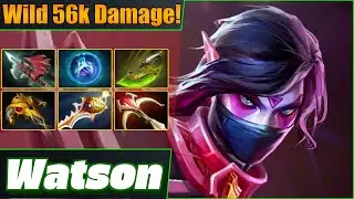 Watson Templar Assassin Carry 💪 Astonishing 56k Damage! Dota 2 DotaPulse Full Gameplay