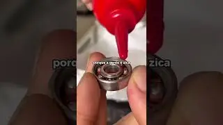 Como limpar rolamentos #skateboarding #skatenaopara #bearing