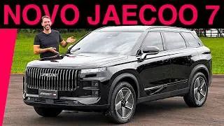 JAECOO 7 tem 1200 KM DE AUTONOMIA e custa R$ 229 MIL! Vale a pena comprar o lançamento?