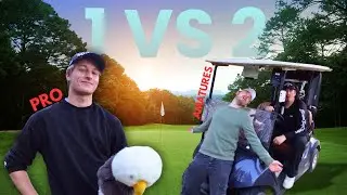 Solo Golfer EMBARRASSESS Duo In Match Play