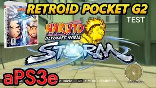 RETROID POCKET G2 - aPS3e - Test NARUTO NINJA STORM