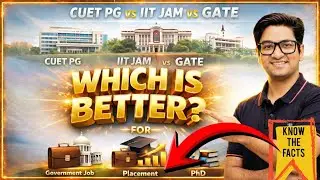 What is Better for you ? CUET PG ECONOMICS IIT JAM or GATE? For your Govt Job, Academia & Placement?