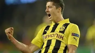 Bramki Roberta Lewandowskiego ( Borussia Dortmund )
