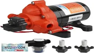 SEAFLO 33 Series 12V DC RV Camper Boat Off Grid Fresh Water Pressure Pump 12V 3.0