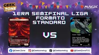 MTG: 1era Semifinal Liga Formato Standard: Falconi (Mono Red Aggro) Vs Angel (Orzhov Exhile)