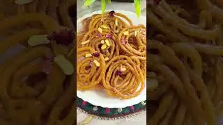 Instant Crispy Jalebi | Market Styleकुरकुरी जलेबी #crispyjalebirecipe#jalebi#crispyjalebi#food#viral