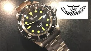 A Cool Military Swiss Diver - Squale Y1545 Is Very Accurate