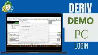 Как войти в демо-счет Deriv на ПК MT5 | Войти в Deriv на ПК MT5
