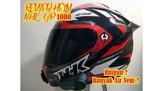 Review NHK Helmet GP1000 ll #pnkmotovlog16