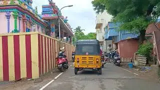 Palavakkam to Thiruvanmiyur Beach Route Through Residential Areas Very Posh and Pleasant Rainy days