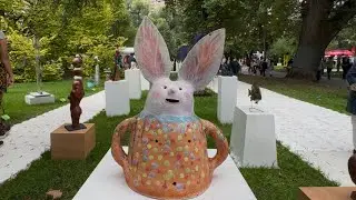 Art & Sculpture Precinct in Melbourne International Flower and Garden Show 2025