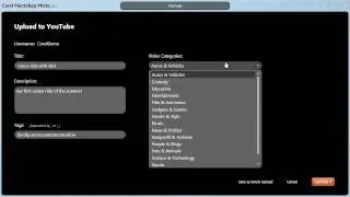 Upload To YouTube Using Corel Digital Studio