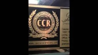 UNIVERSAL LASER C02 ENGRAVER ON WALNUT AWARD BOARD