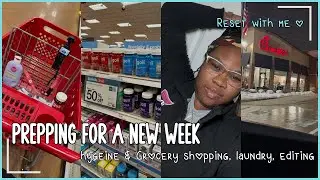 Prepping for a New Week | Hygiene & grocery shopping, laundry, etc #031