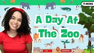 A Day At The Zoo  | Video Without-Shoutouts  | Espa&ntilde;ol Para Beb&eacute; | Ms.Ramos