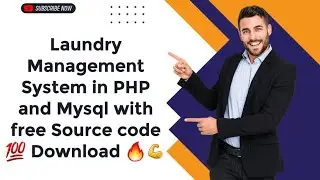 Laundry Management System in PHP and Mysql with free Source code 💯 Download 🔥💪